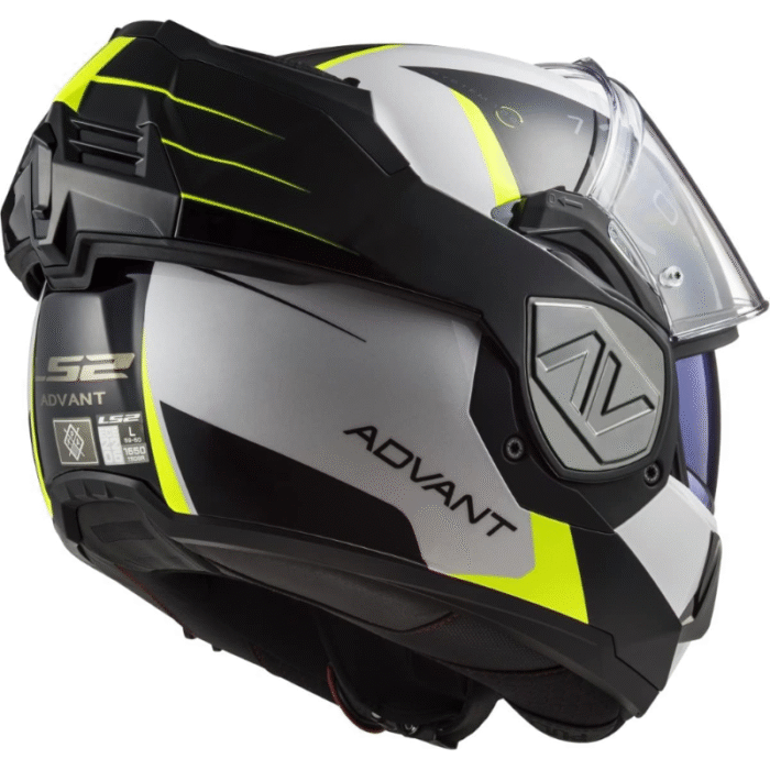 LS2 FF906 Advant Codex Casco Modular Blanco/Negro - Imagen 2