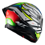 MT Thunder 4 SV Drax B7 Azul Brillo Casco Integral - Imagen 3