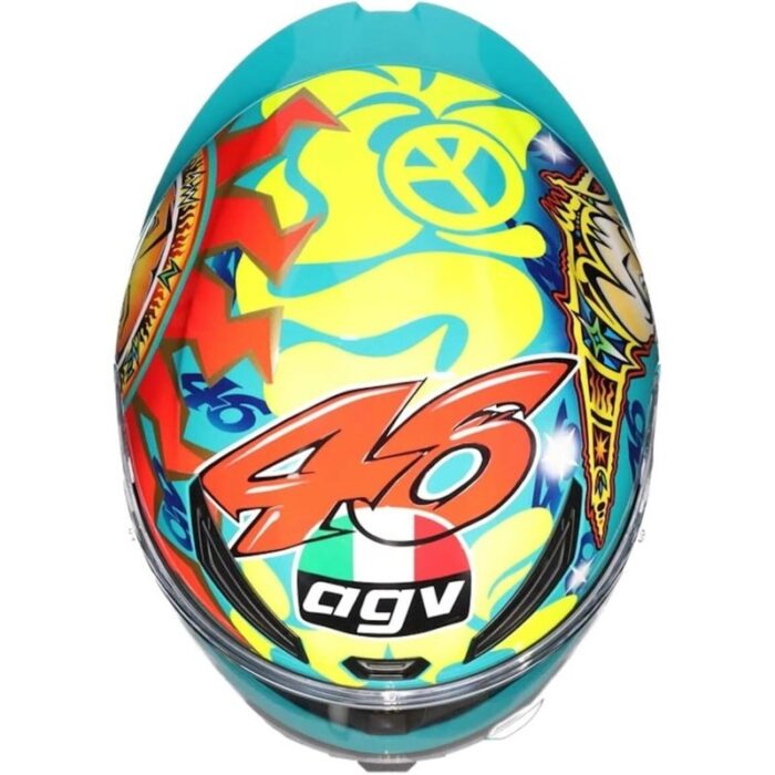 AGV K1 S E2206 Rossi Mugello 1999 Casco Integral de Moto Original - Imagen 4