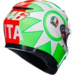 AGV K3 E2206 MPLK Mugello Rojo Casco Integral Moto - Imagen 6