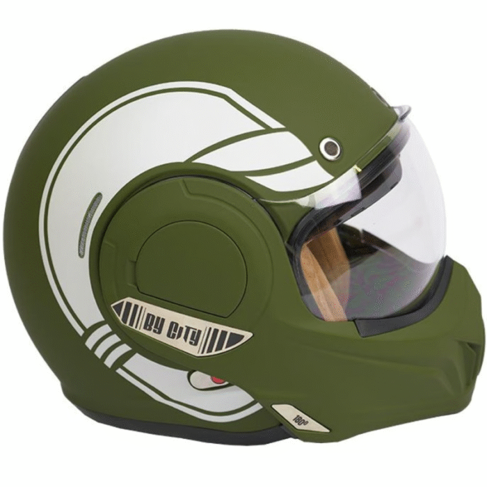 By City 180 Tech R.22.06 Verde Casco Modular - Imagen 2