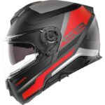 Schuberth S3 Negro Rojo Casco Integral Moto - Imagen 4
