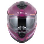 NEXX Y.100R Baron Casco Moto Integral Morado Original - Imagen 5