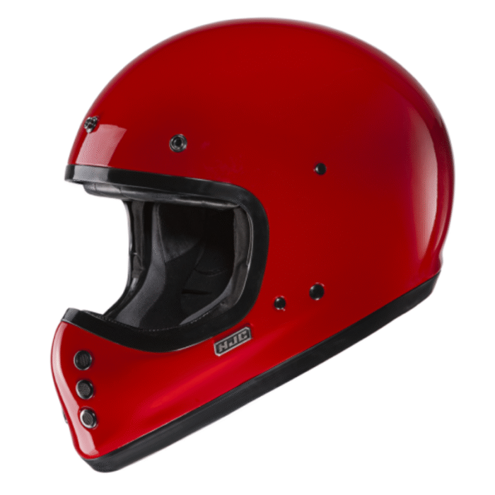 HJC V60 Solid Casco Integral Rojo - Imagen 3