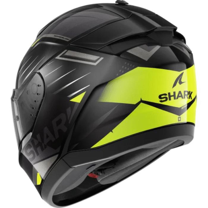 Shark Ridill 2 Bersek Negro/Amarillo Casco Integral - Imagen 3