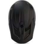 Fox Racing V1 Solid Negro Mate Casco de Bicicleta para Adultos Original - Imagen 6