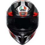 AGV K1 S Fastlap Negro Rojo Casco de Motocicleta Original - Imagen 7