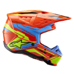 Alpinestars S-M5 Action Azul/Naranja Casco de Motocross - Imagen 6