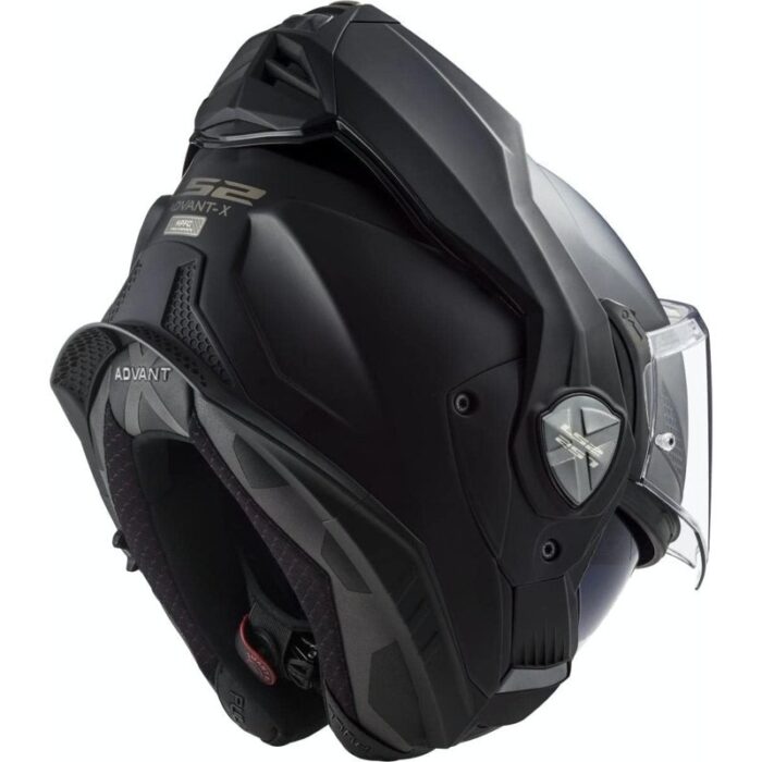 LS2 ADVANT X Modular Solid Mat Black Casco de motocicleta - Imagen 6