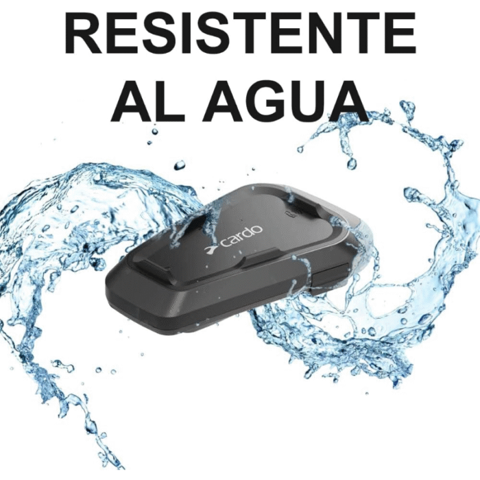 Cardo Spirit HD Intercomunicador Bluetooth para Motocicleta Negro Individual Original - Imagen 5