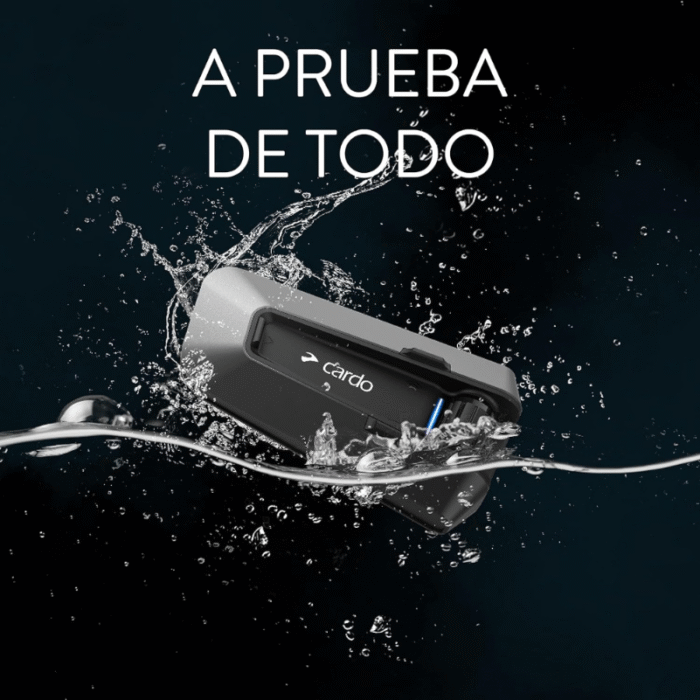 Cardo PACKTALK Edge DMC Intercomunicador Bluetooth Original - Imagen 6