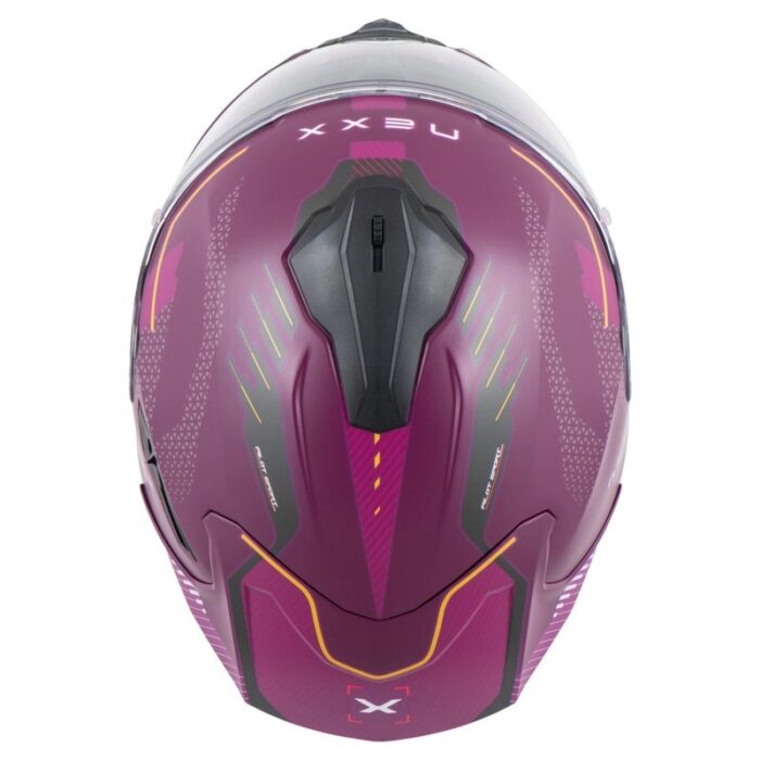 NEXX Y.100R Baron Casco Moto Integral Morado Original - Imagen 7