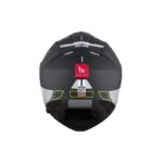 MT Genesis SV Talo Negro/Gris/Amarillo Flúor Mate Casco Integral de Moto Original - Imagen 8